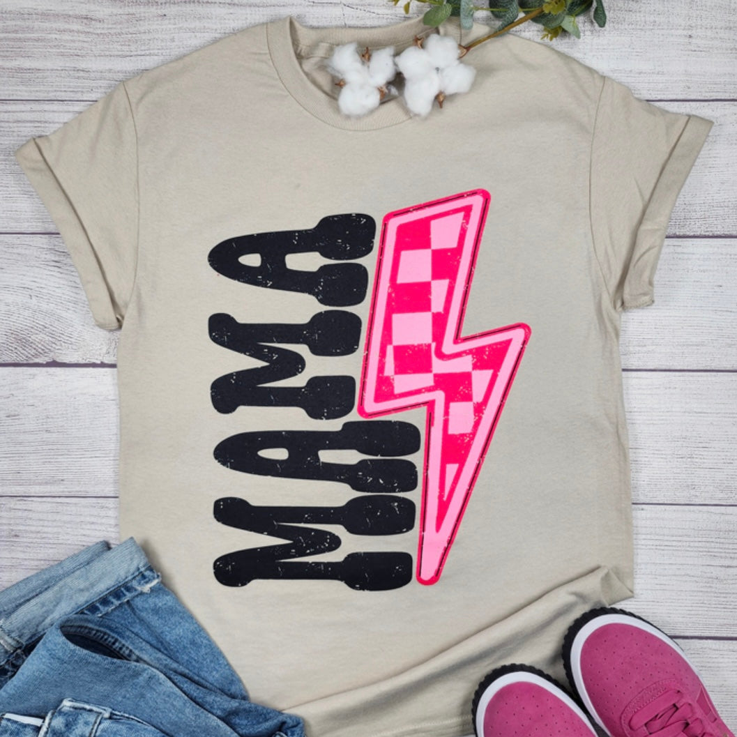 Pink Mama Bolt Unisex Tee