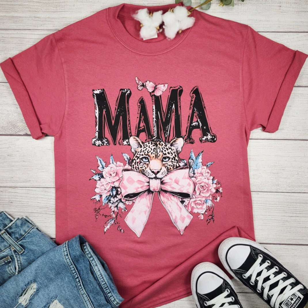 Mama Leopard USA Unisex Tee