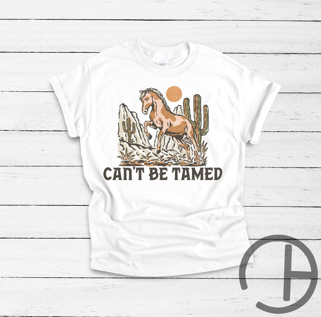 Cant Be Tamed Tee Shirt