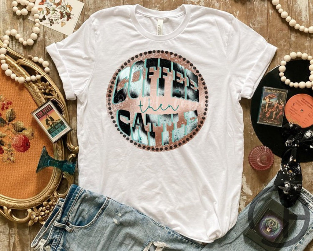 Coffee & Cattle Tee