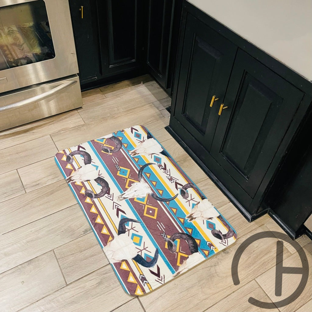 Desert Skull Floor Mat