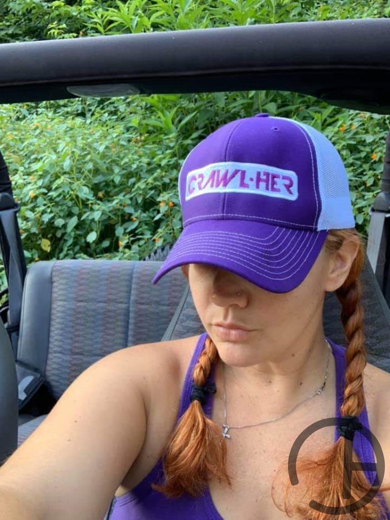 Purple Crawlher Snap Back Hat Hat
