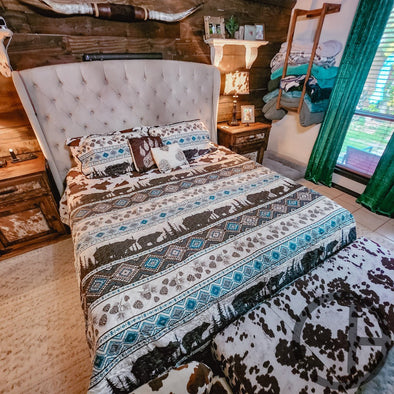 Alaska Quilt 3 Piece Bed Set