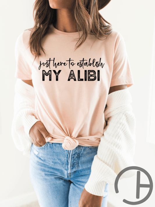 Alibi Tee