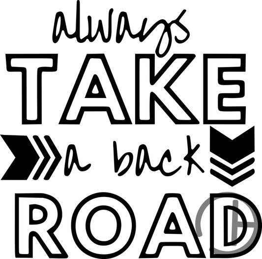 Backroad Decal