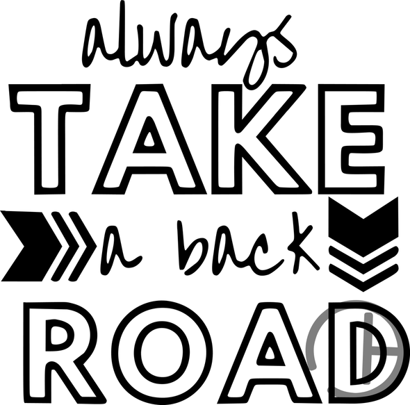 Backroad Decal