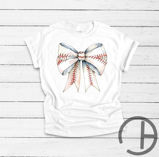 Baseball Bow Tee Shirt