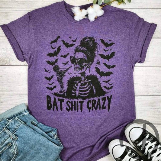 Bat Crazy Halloween Tee