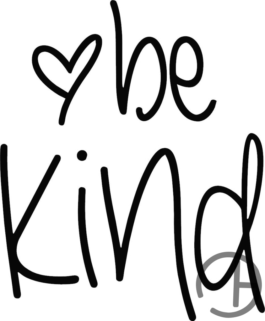 Be Kind Decal Decal