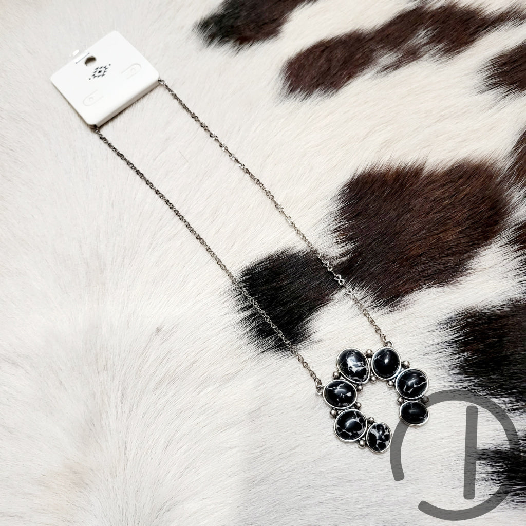 Black Sasquash Necklace