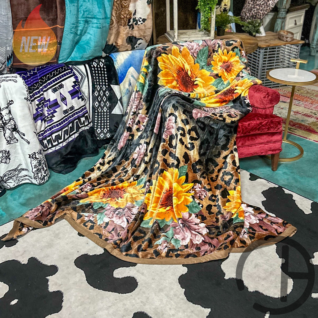 Bloom Oversized Throw Blanket