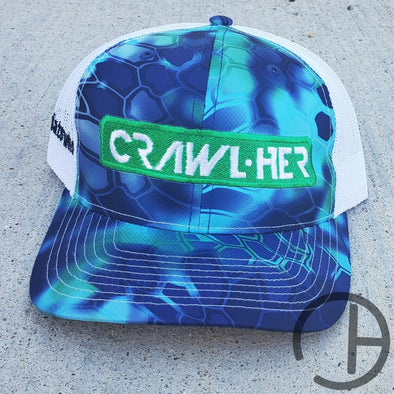 Blue Crawlher Snap Back Hat Hat