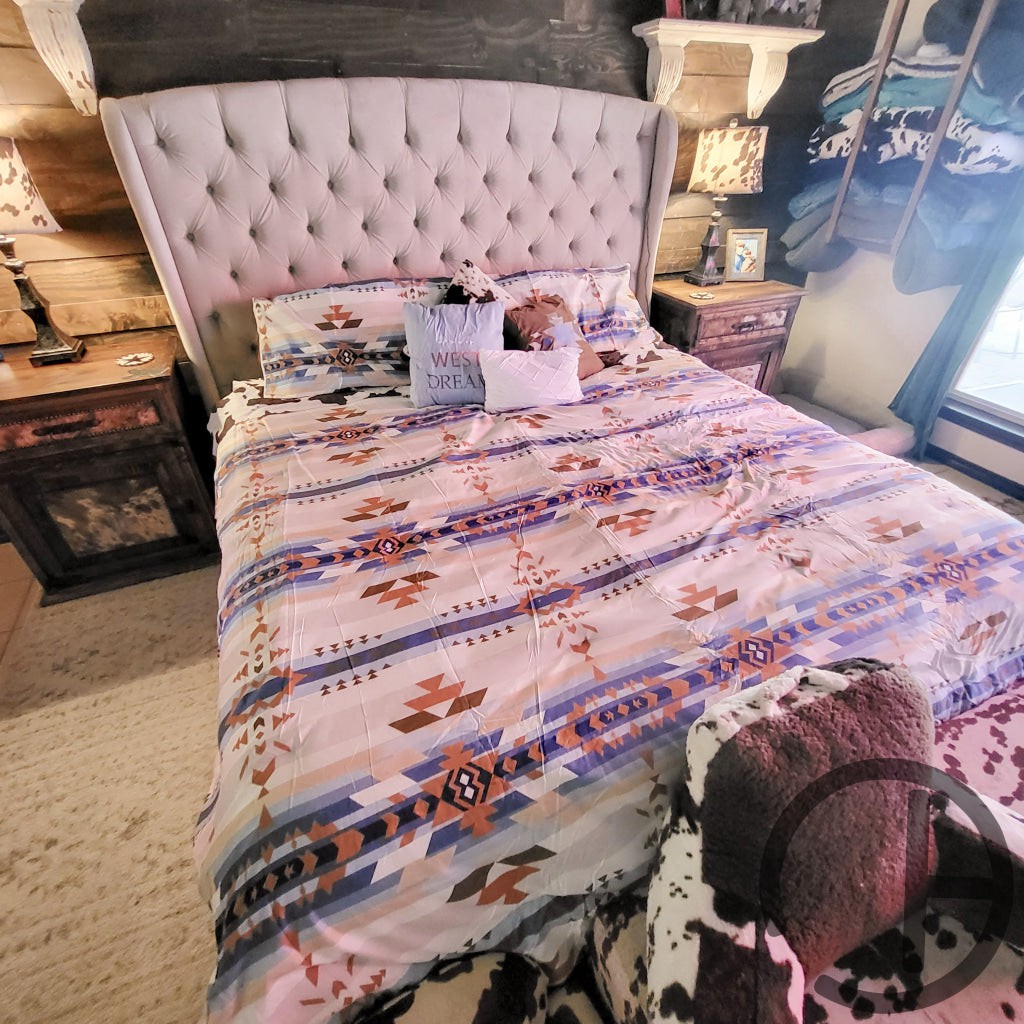 Blie Horizon 6 Piece Comforter Bedding Set