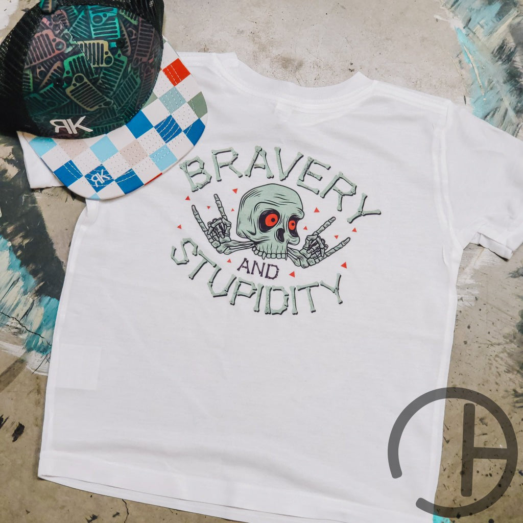 Bravery & Stupidity Tee