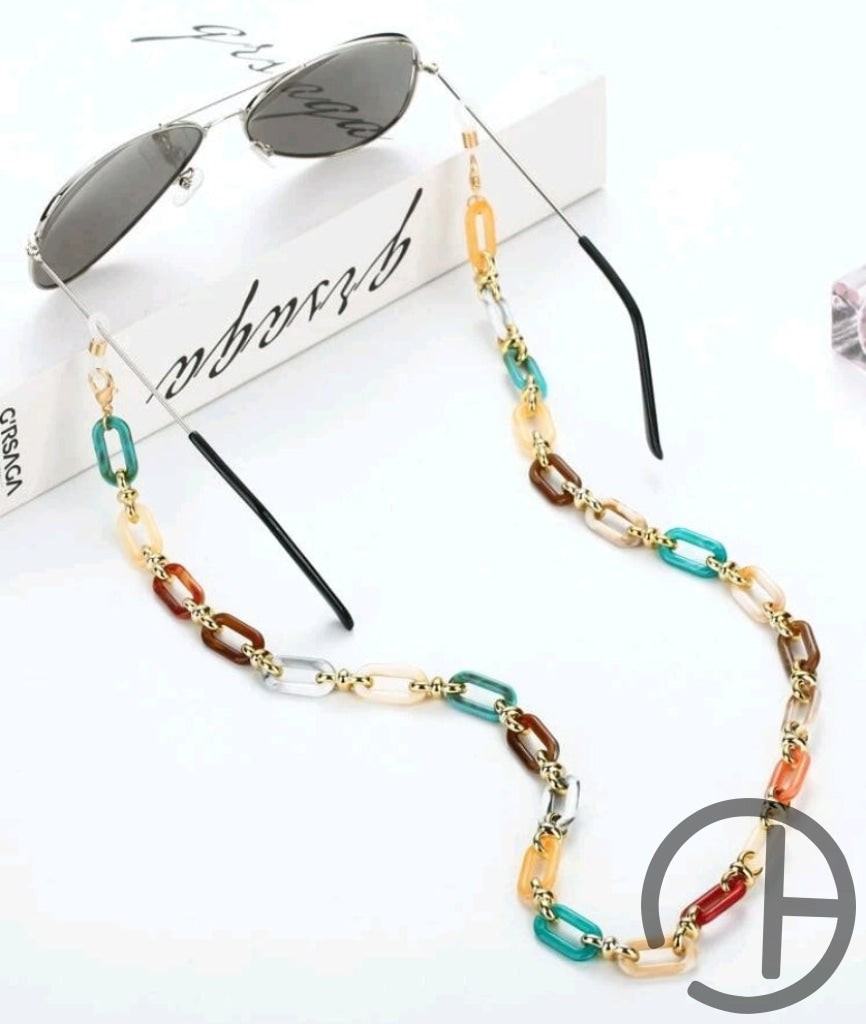 Color Block Sunglass Chain