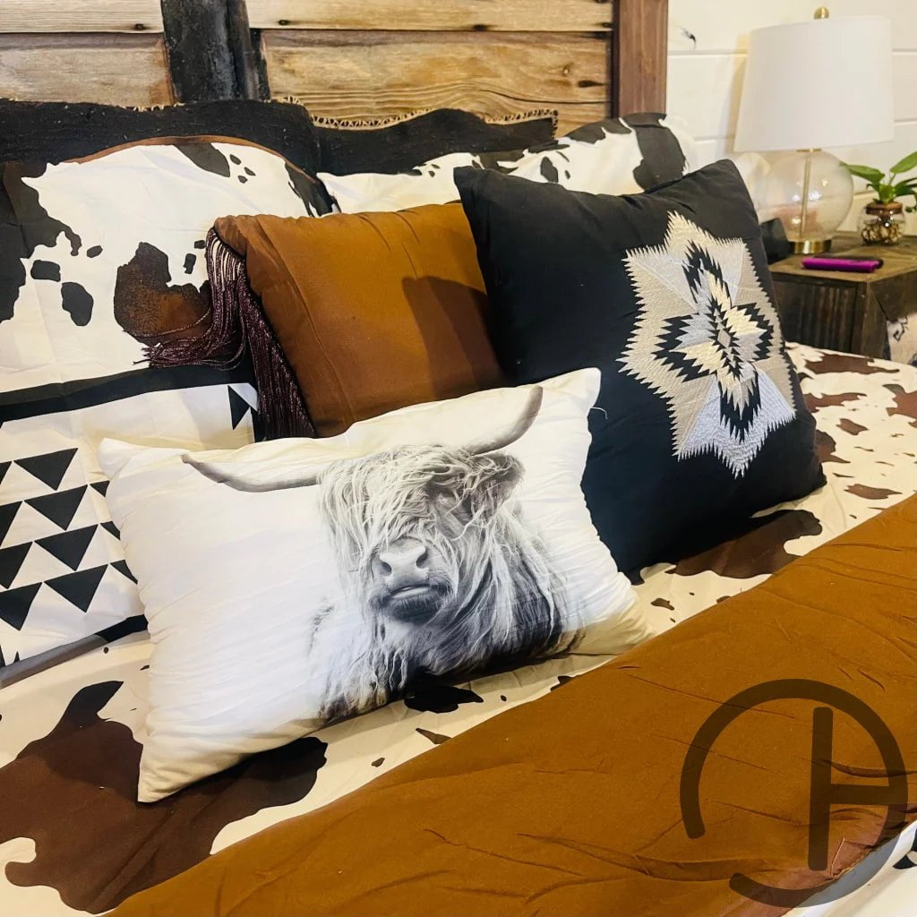 Cow Julie Bell- 6 Piece Comforter Bedding Set