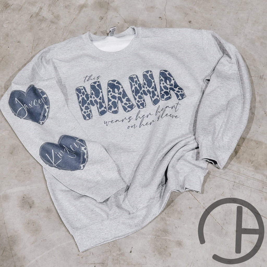 Cow Mama Sweatshirt Hoodie/Sweater