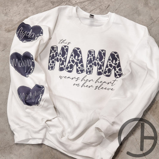 Cow Mama Sweatshirt Hoodie/Sweater