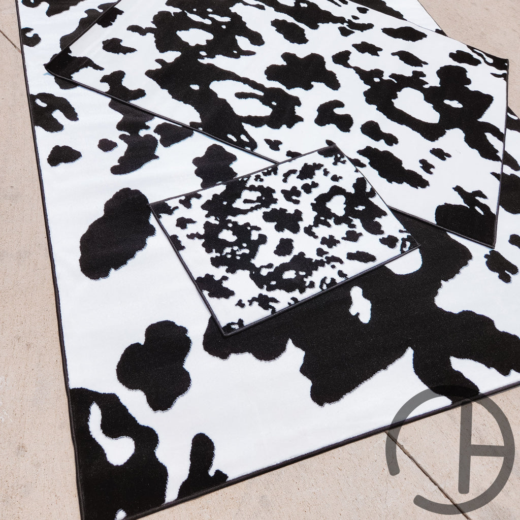 Cow Print Rug