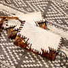Cowhide Tooled Leather Clutch/wallet