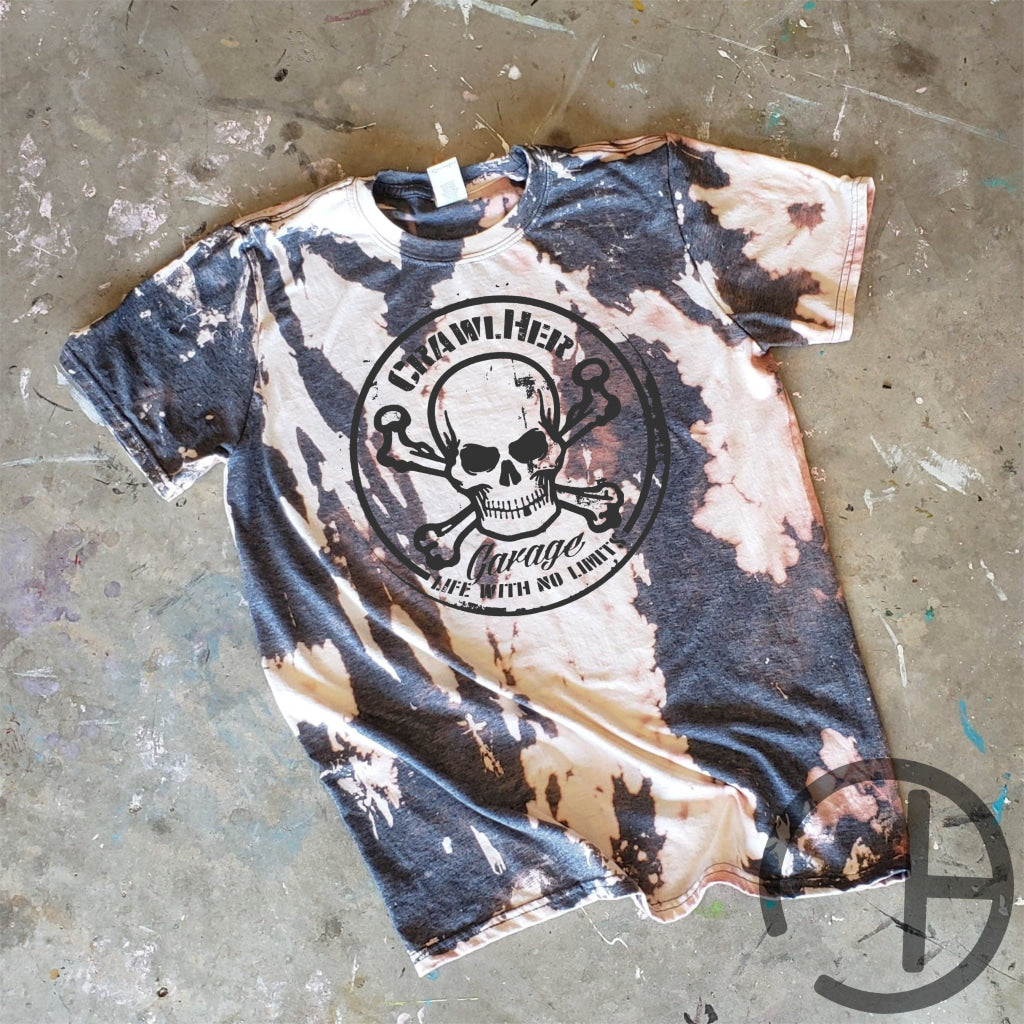 Crawlher Garage Bleached Tee Shirt