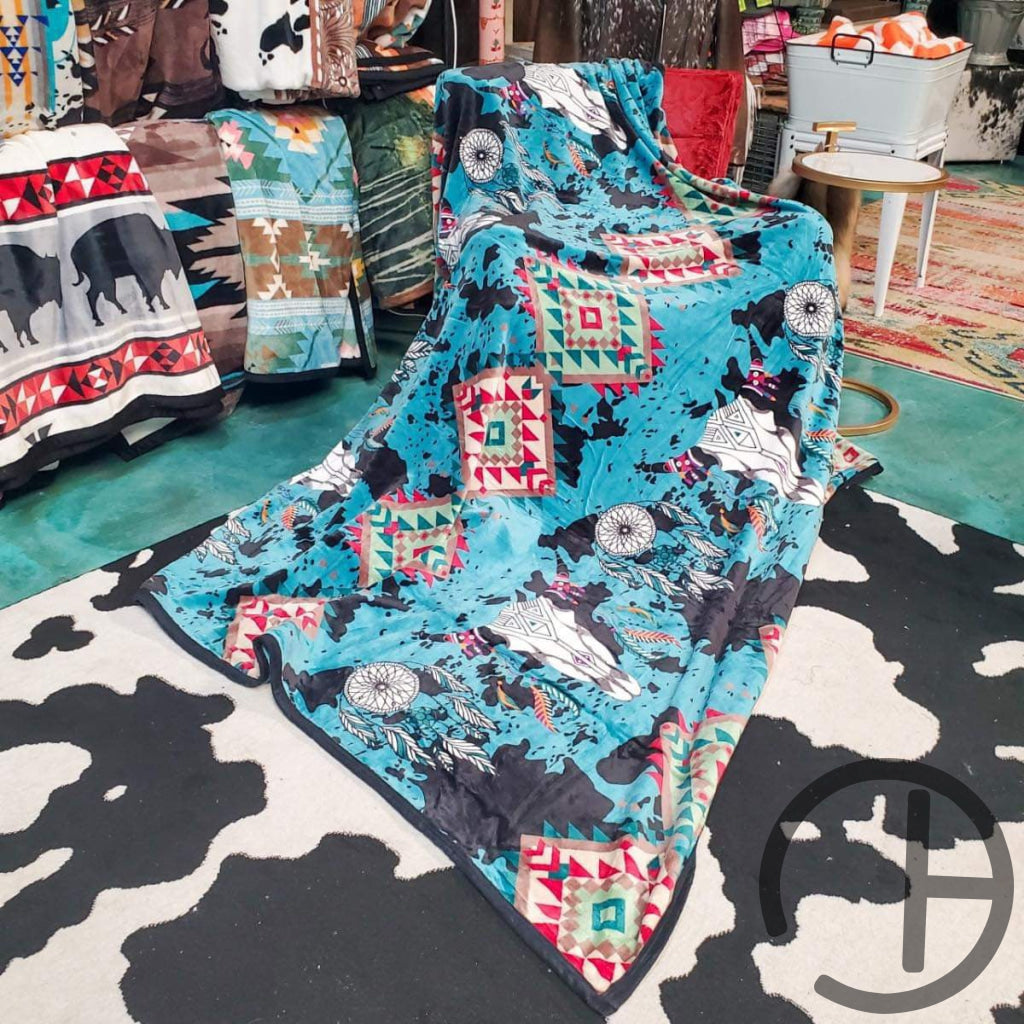 Derby Oversized Throw Blanket