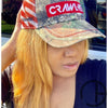 Flag Tree Camo Snap Back Hat