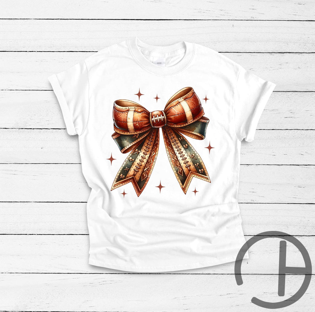 Football Stars Bow Tee Shirt