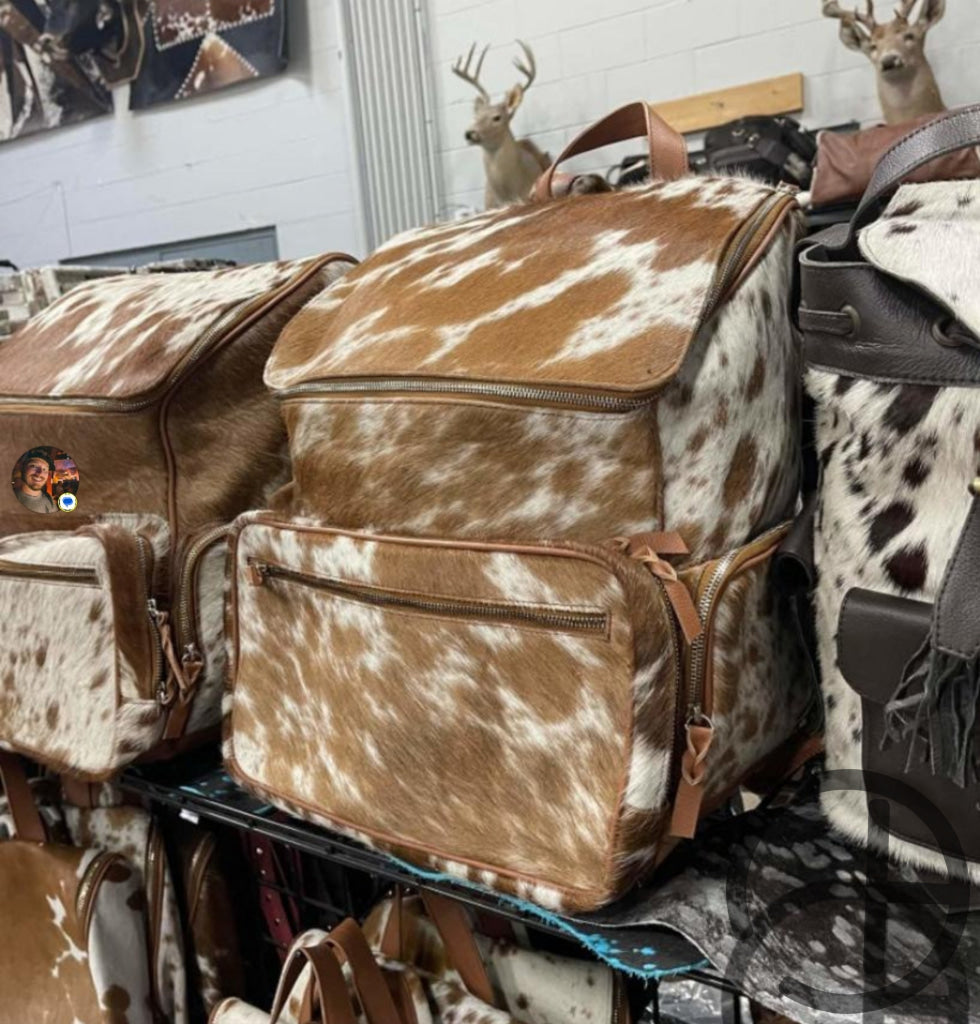 Giant Cowhide Concealled Backpack / Diaper Bag