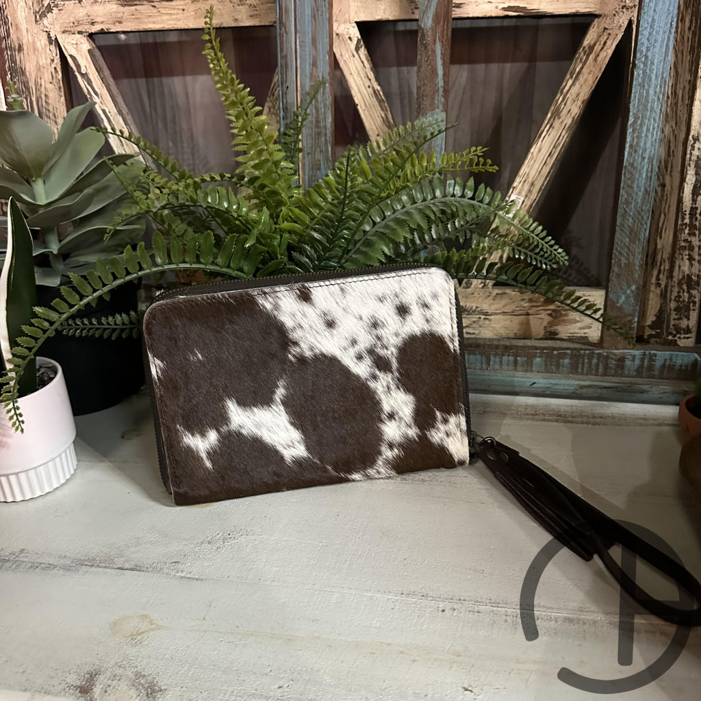 Giant Cowhide Fringe Wallet