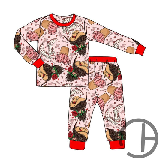 Highland Love Pajama Set