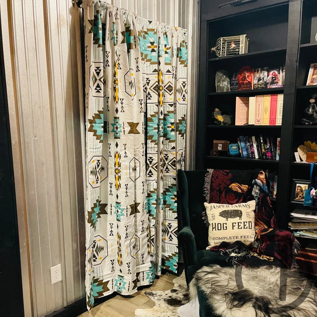 Isabel Aztec Curtains 2 Panels