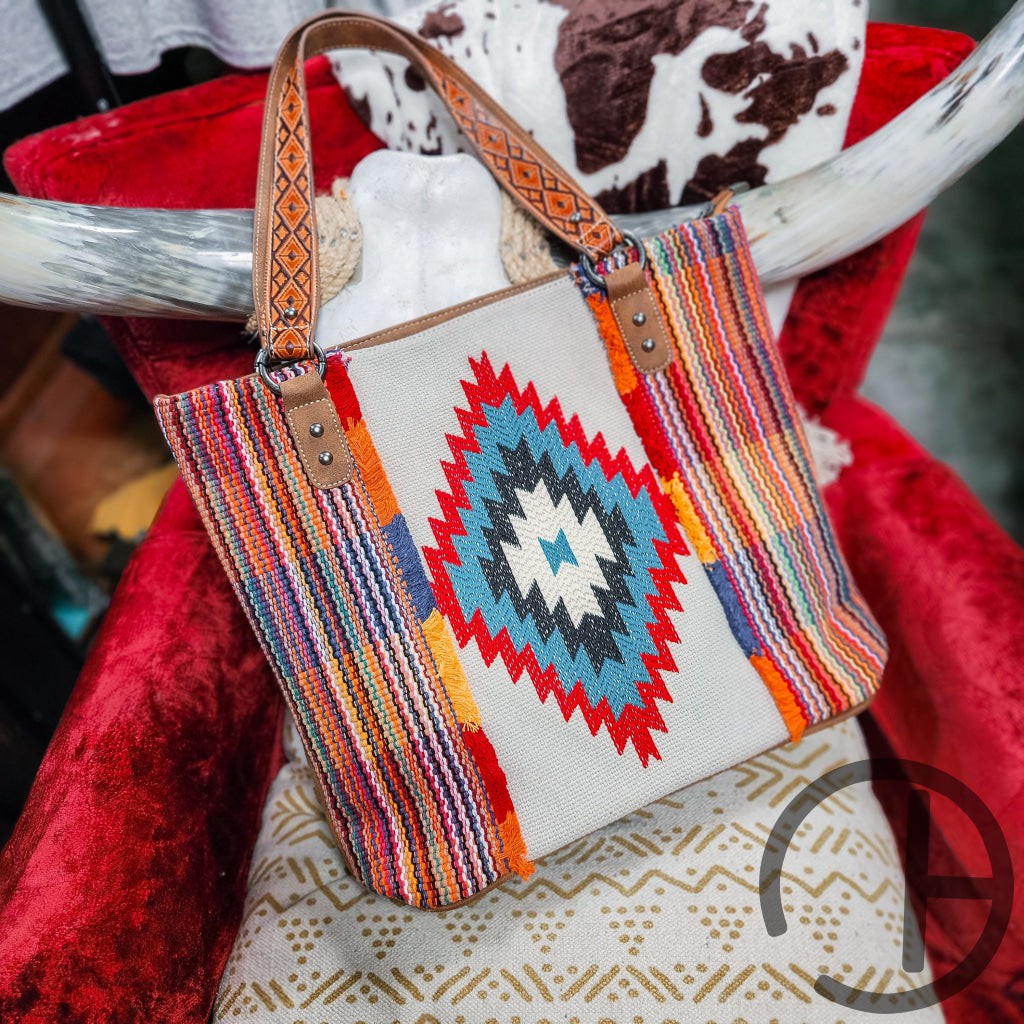 Ivory Aztec Purse