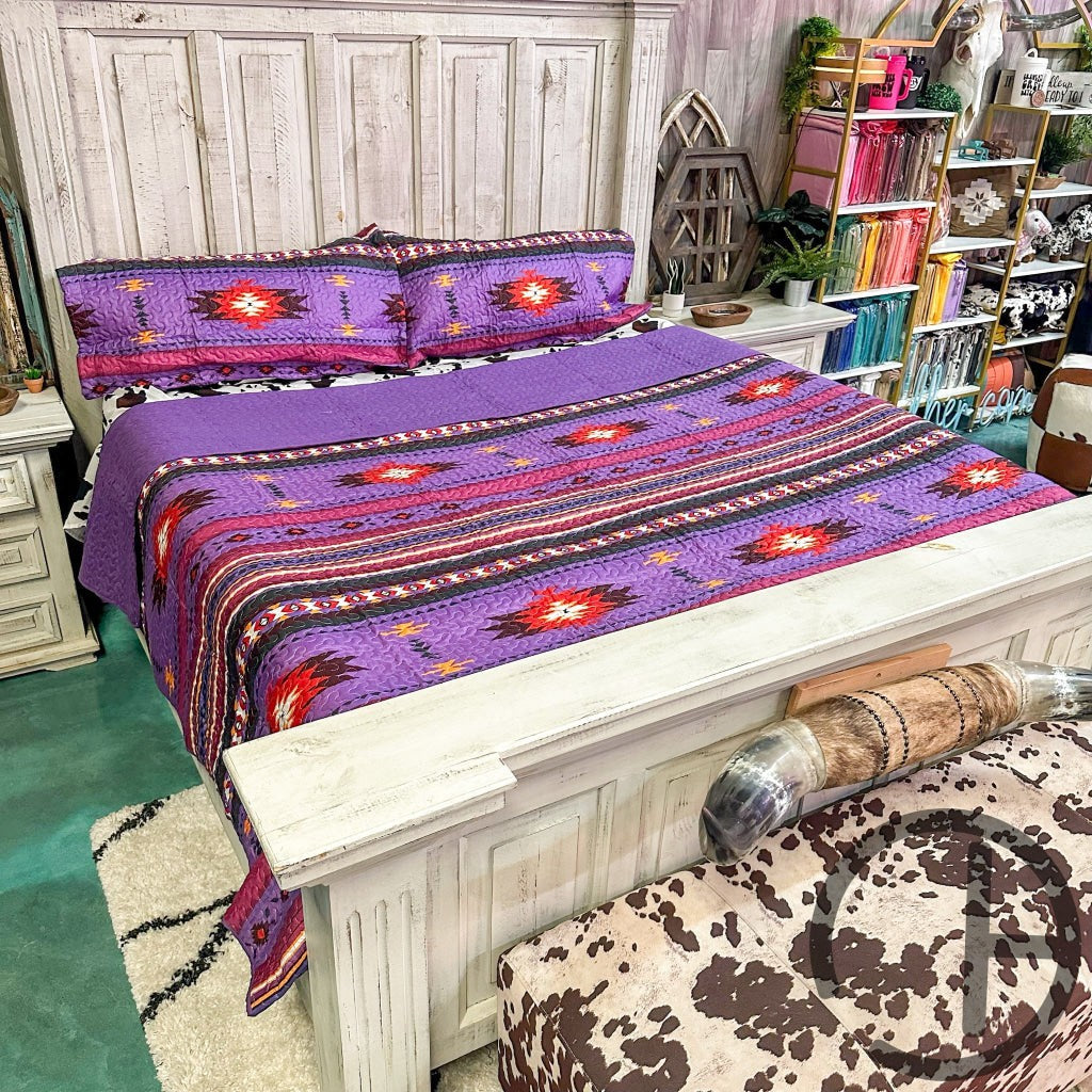 Jazmine Quilt 3 Piece Bed Set