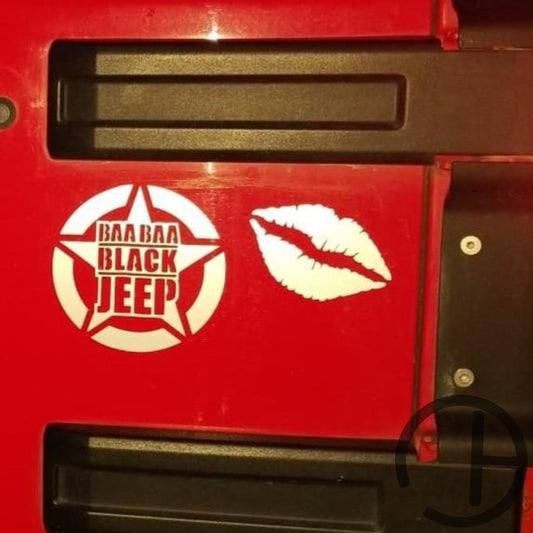 Kiss Decal