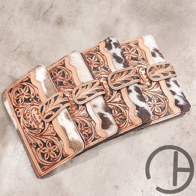 Leather Tooled Wallet
