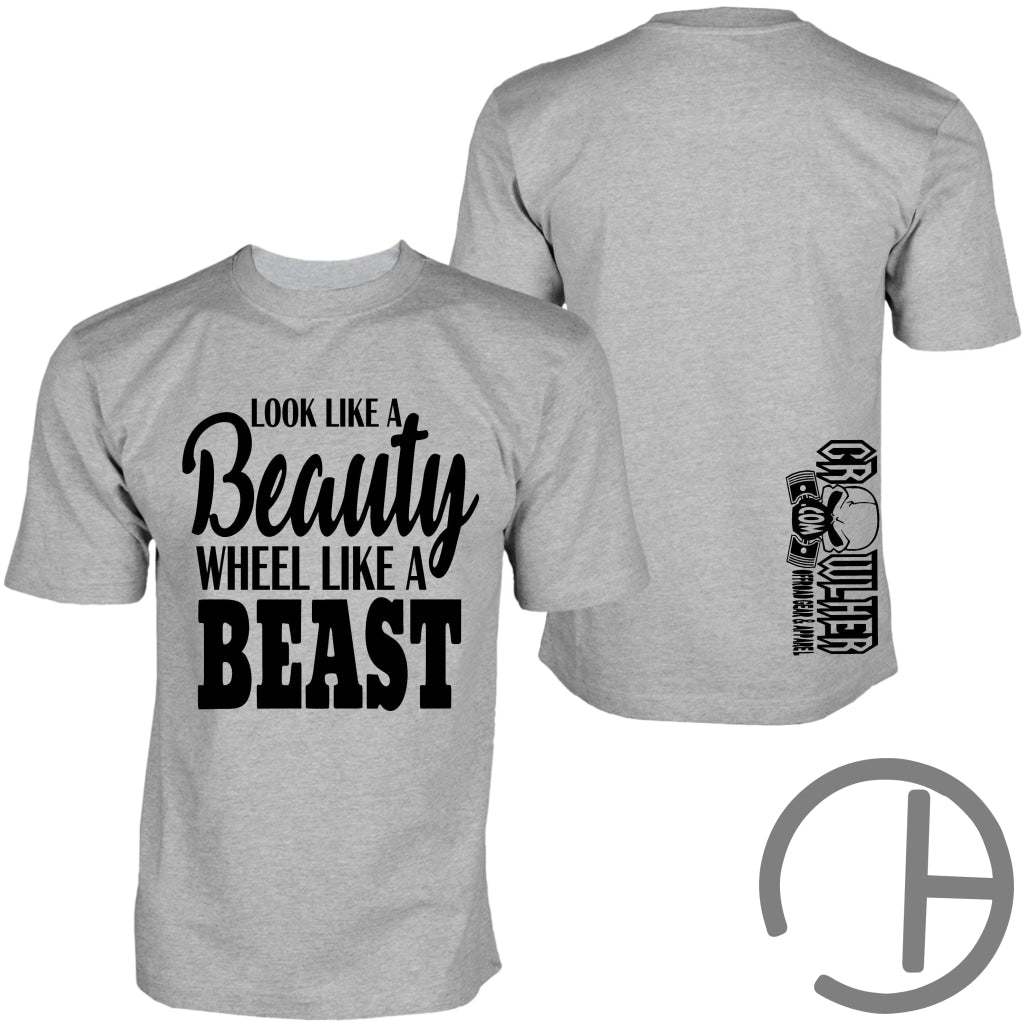 Look Like A Beauty Wheel Beast Shirt