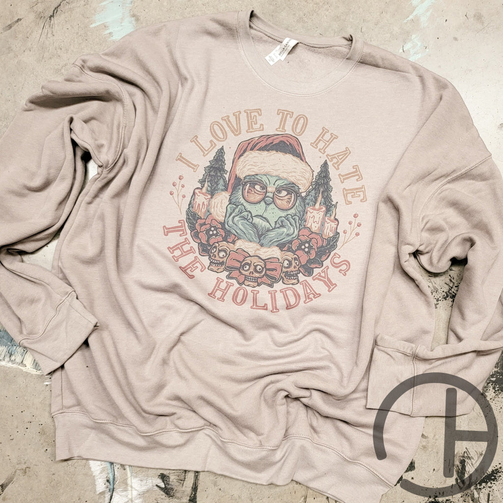 Love Hate Holidays Hoodie/Sweater