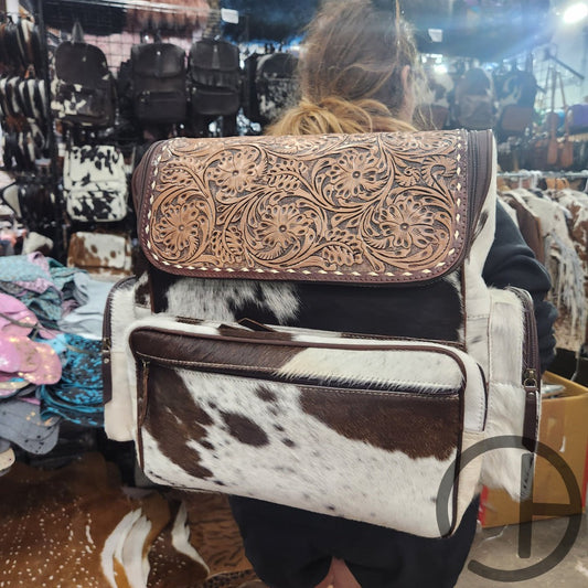 Massive Cowhide Backpack