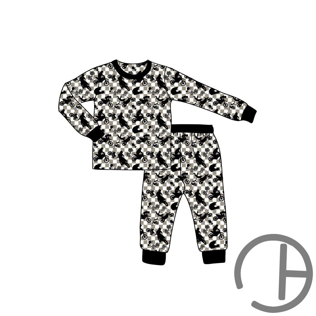 Motocross Pajama Set