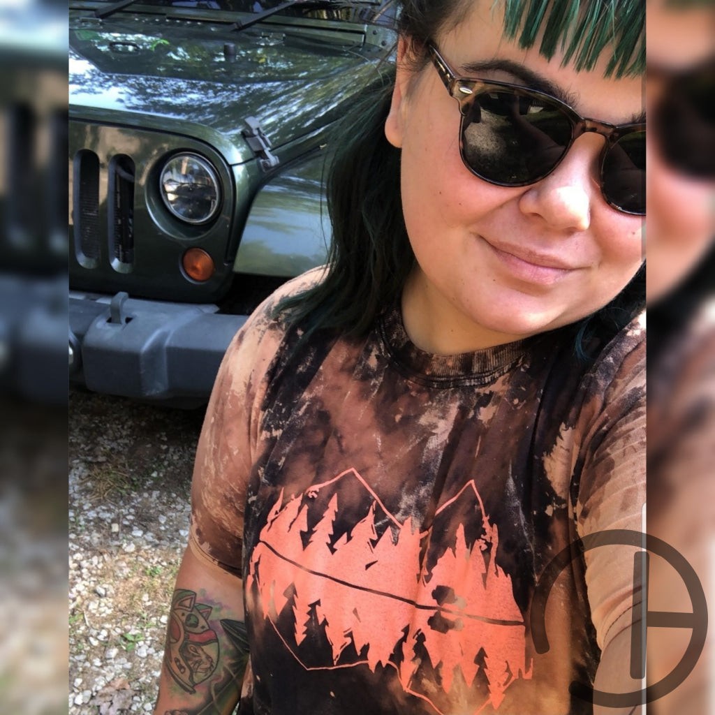 Mountain Jeep Bleached Shirt