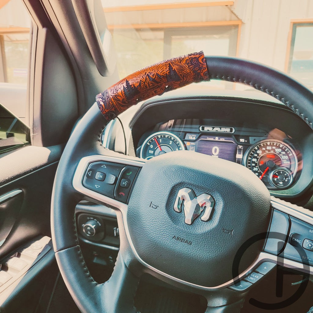 Mountains Steering Wheel/ Handle Accent