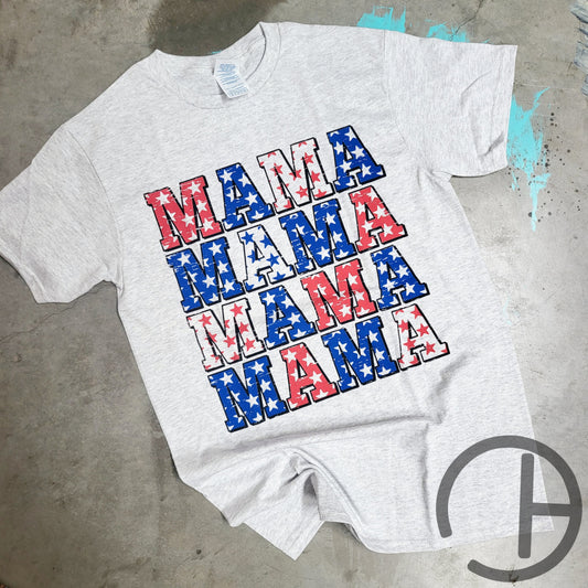 Patriotic Mama Tee