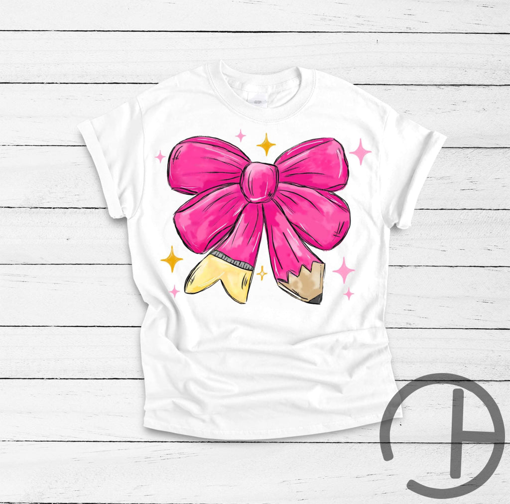 Pink Pencil Tee Shirt