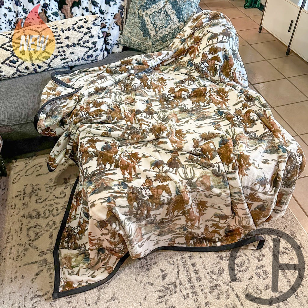 Ranchhand Oversized Throw Blanket