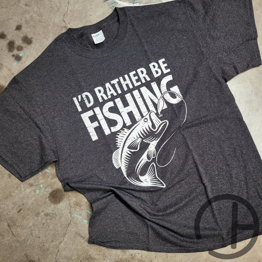 Rather Be Fishing Tee