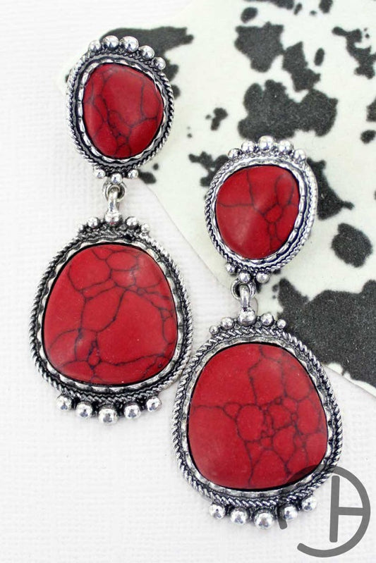 Red Angel Grove Earrings