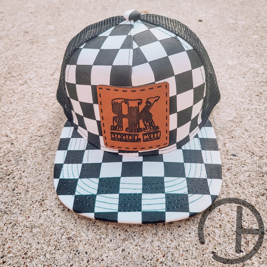 Rk Checker Snapback Youth Mesh