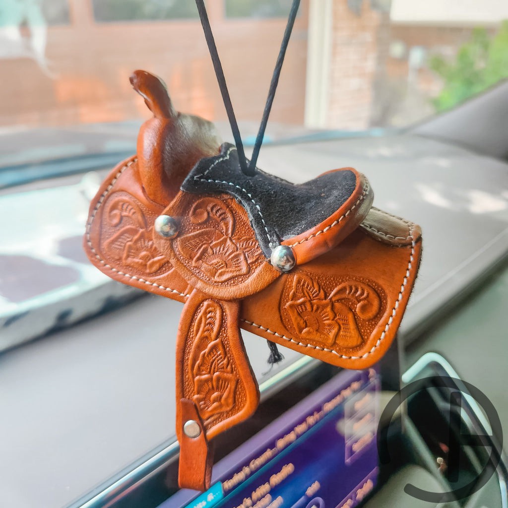 Saddle Mirror Charm