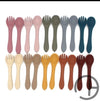 Silicone Fork & Spoon Set